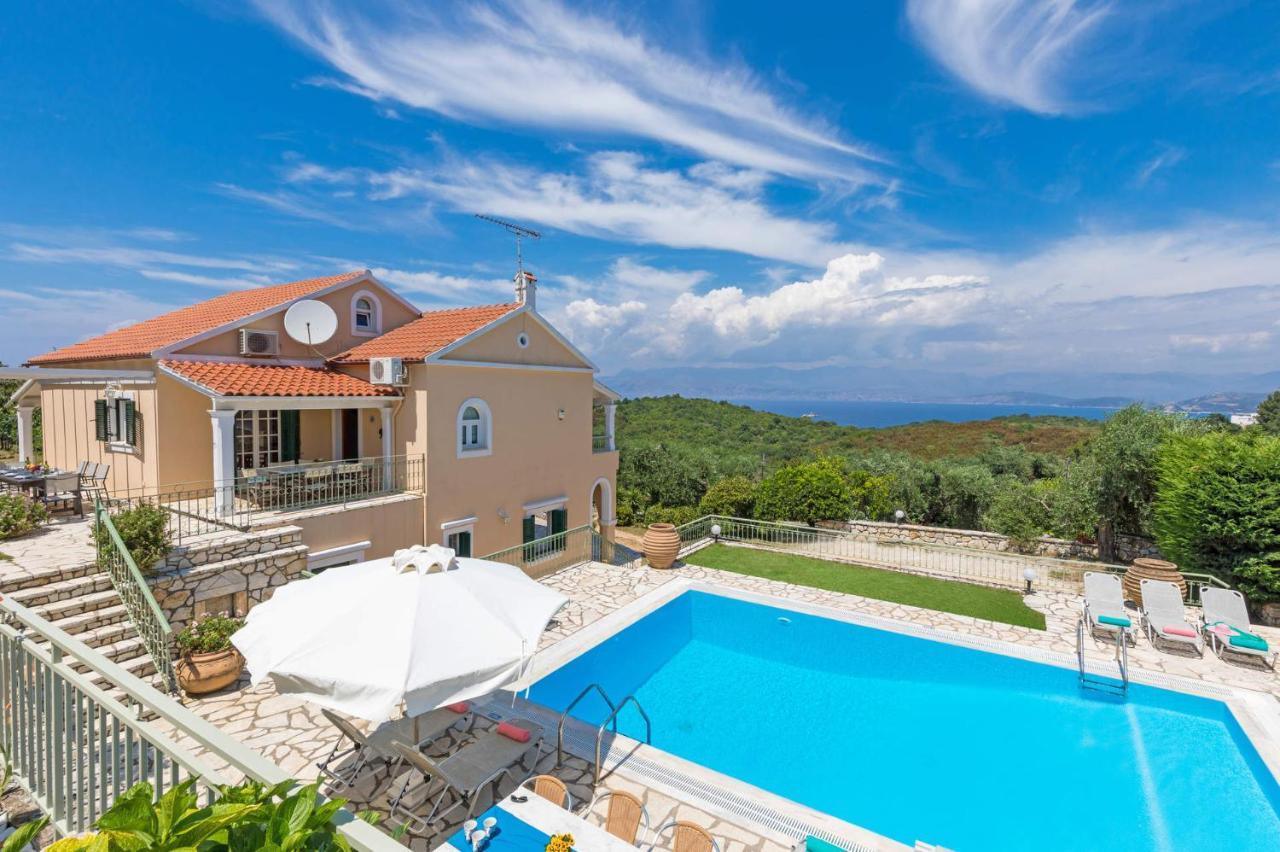 Villa Ftelias By Villa Plus Agios Stefanos  Zewnętrze zdjęcie